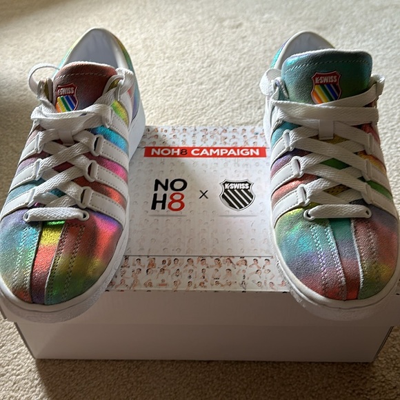 K-Swiss Pride NoH8 Campaign sneakers 9.5 women’s sneakers - Picture 3 of 15